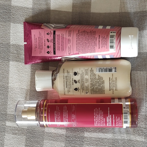 Bath & Body Works Sunset Glow body Cream, Body Lotion,& Fragrance Mist - Picture 2 of 4